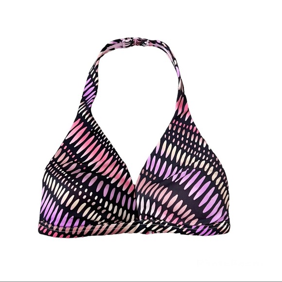 Victoria’s Secret 34C Bundle of 2 Triangle Bikini Swim Tops Geo Print - Picture 3 of 9